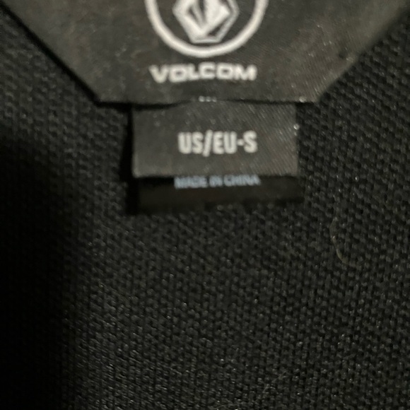 VOLCOM Stone Album Full-Zip Black Track
Jacket Sleeve Logo Lettering Men’s Small - Picture 7 of 10